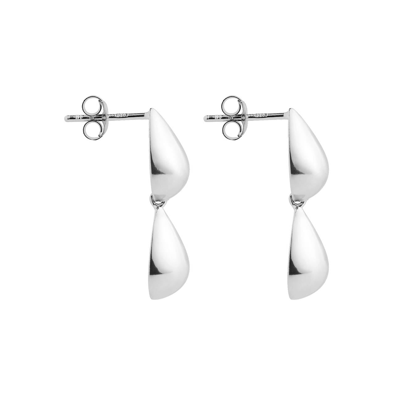 Liora Double Drop Stud Earring