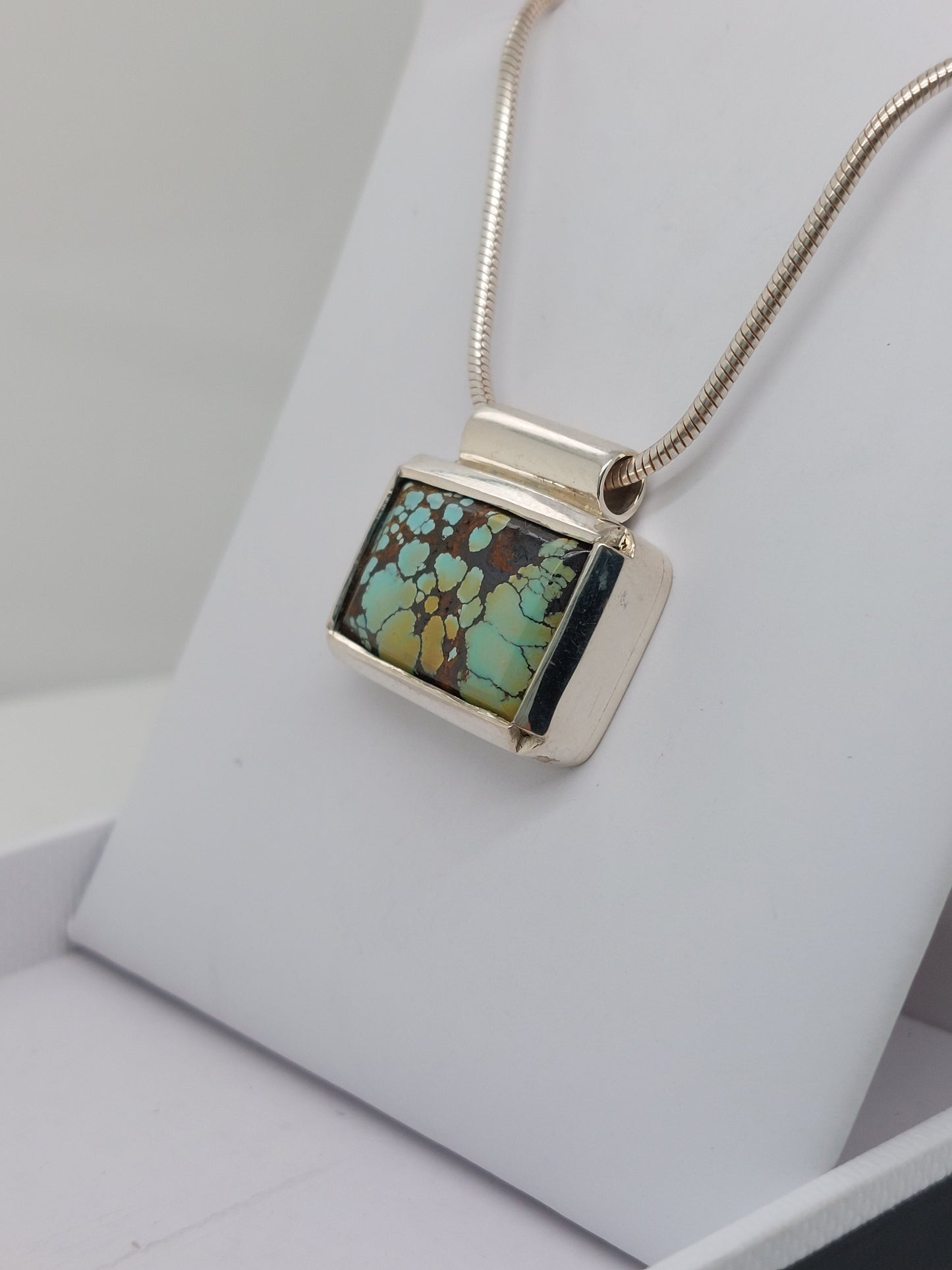 Turquoise Slider Pendant