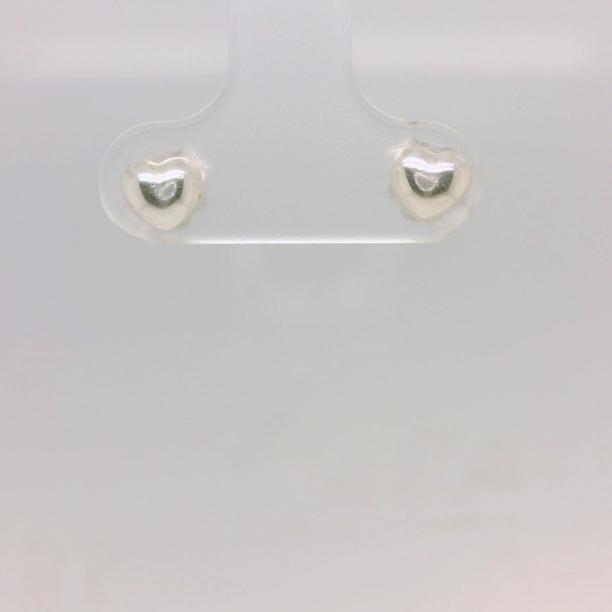 Puff Heart Studs