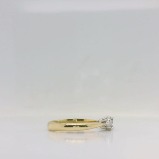 7 Diamond Cluster Ring