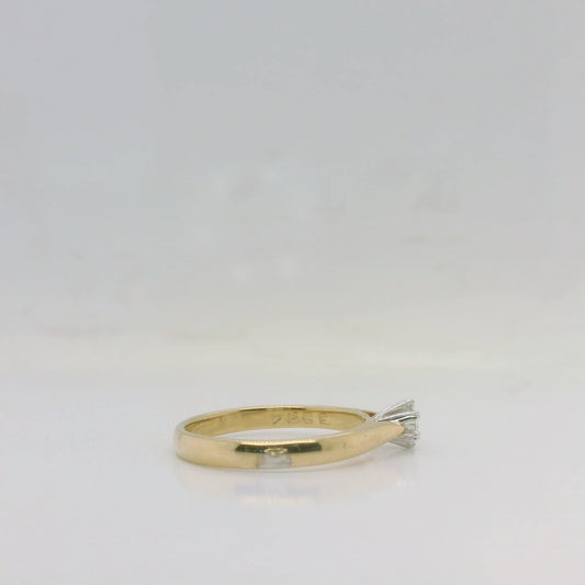 6 Claw Solitaire Ring