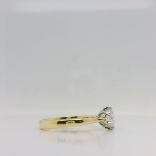1ct Natural Diamond Solitaire Ring