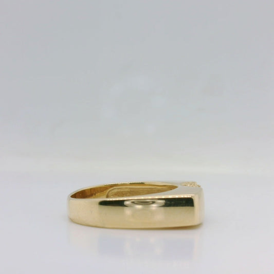 Rectangle Diamond Ring