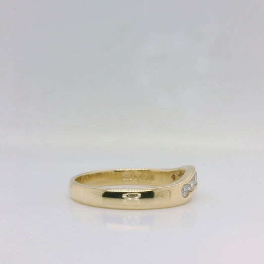 Curved Channel Ring
