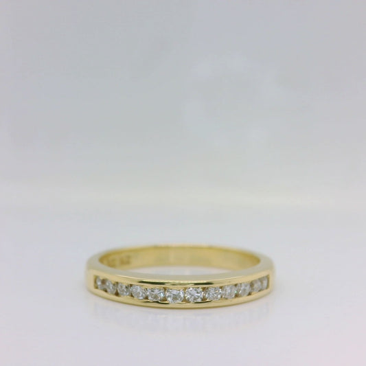 Channel Set Ring - 18ct