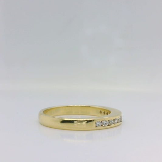 Channel Set Ring - 18ct