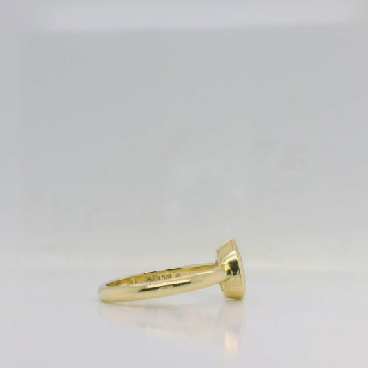 Pear Shaped Solitaire - Natural Diamond