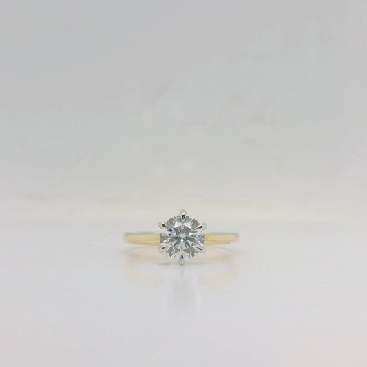 Lab Diamond Solitaire Ring 1.52ct