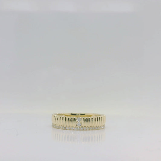 Diamond Patterned Ring