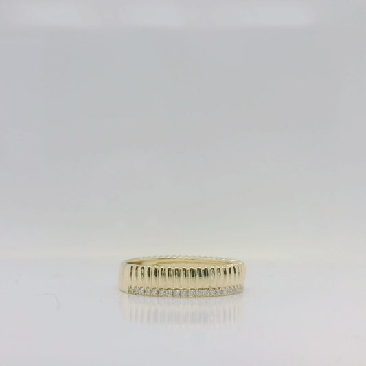 Diamond Patterned Ring