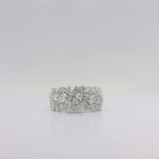 Lab Grown Diamond Cluster Ring