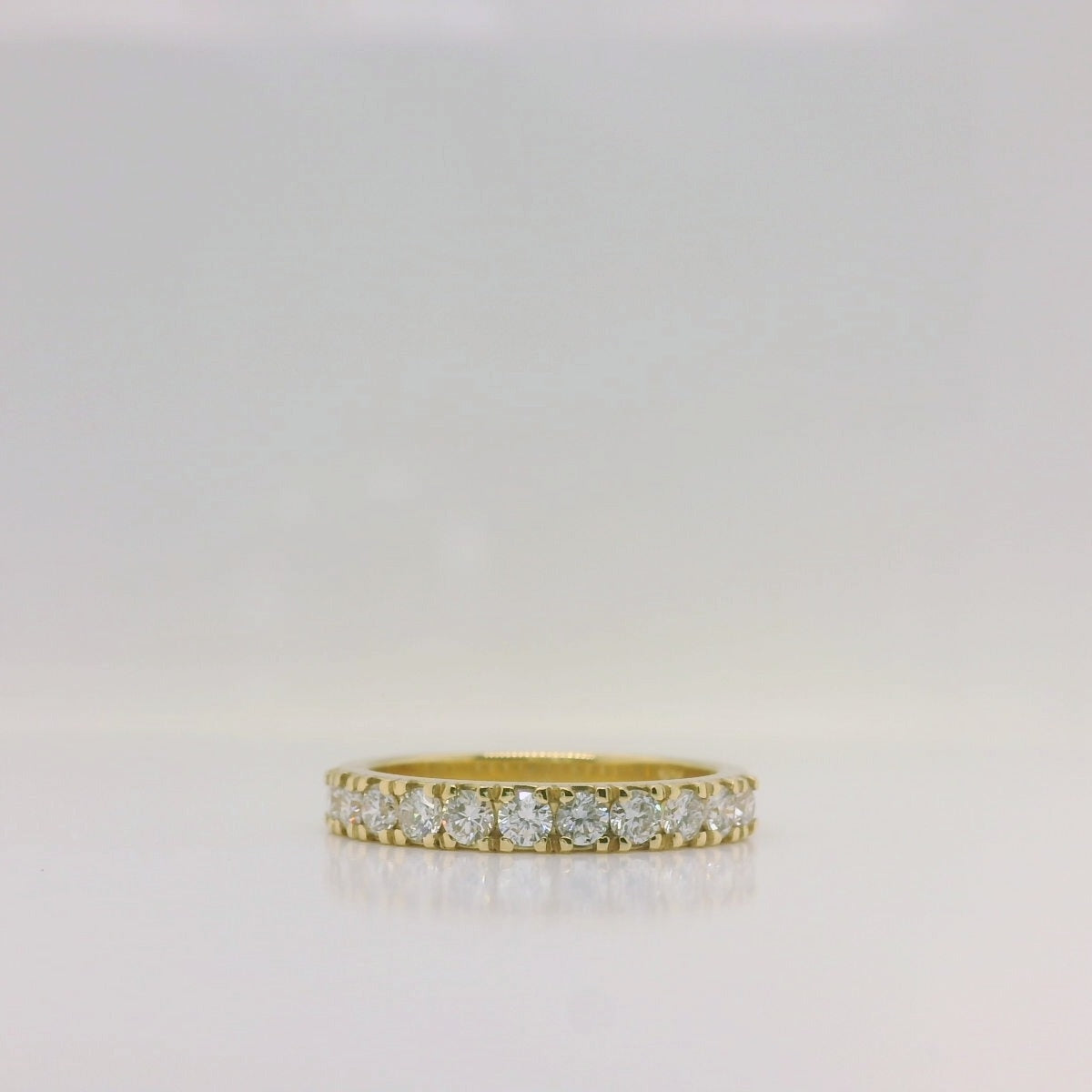 18ct Lab Diamond Band