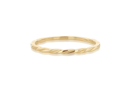 Twisted Stacker Ring