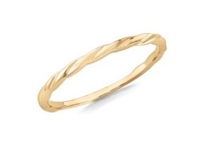 Twisted Stacker Ring