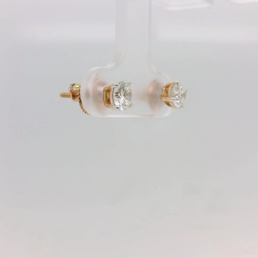 Rose Diamond Studs