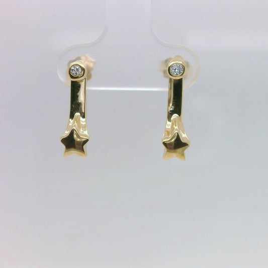 Star CZ Earrings
