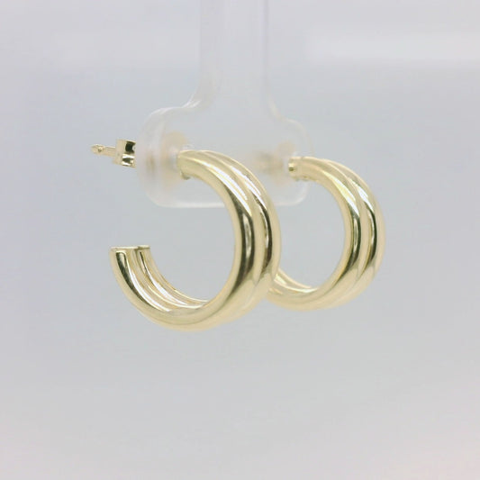 Double Half Hoop Earring