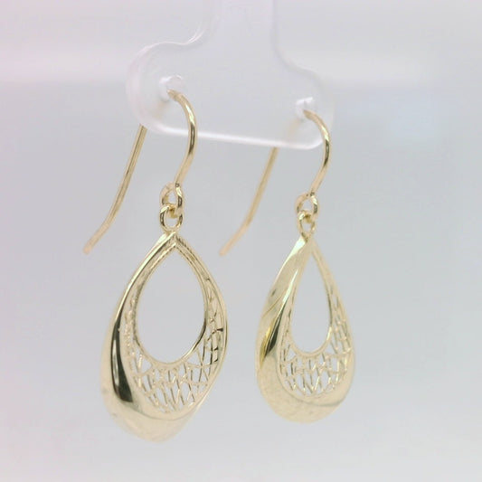 Filigree Teardrop Earrings