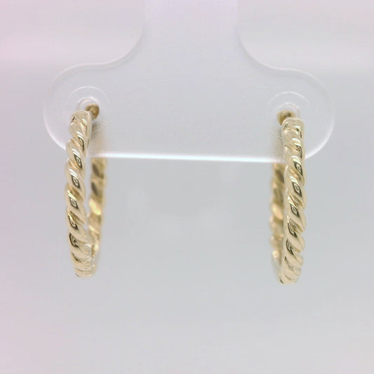Elegant Gold Hoop Earrings