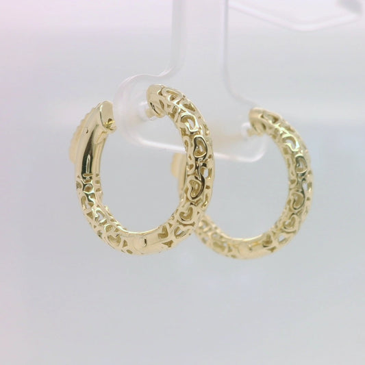 Filigree Hoops
