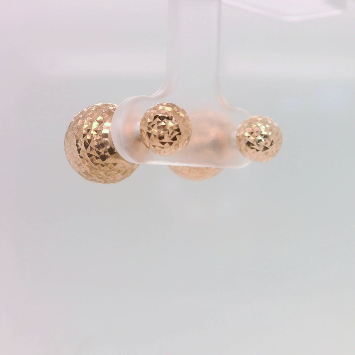 Diamond Cut Double End Studs