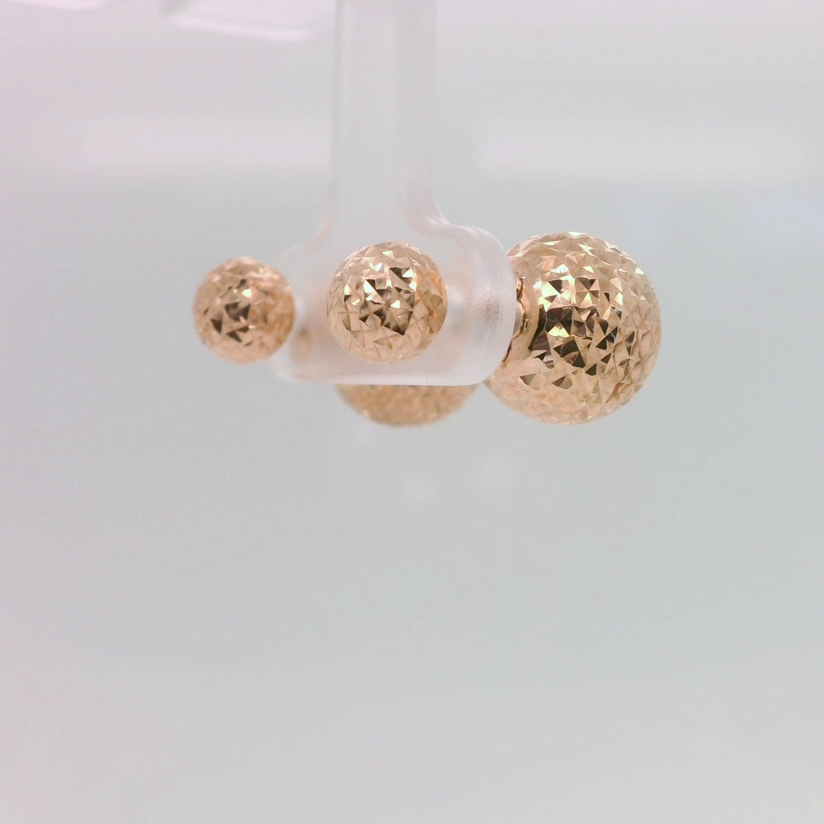 Diamond Cut Double End Studs