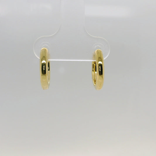 Gold Vermeil Hoop Earrings