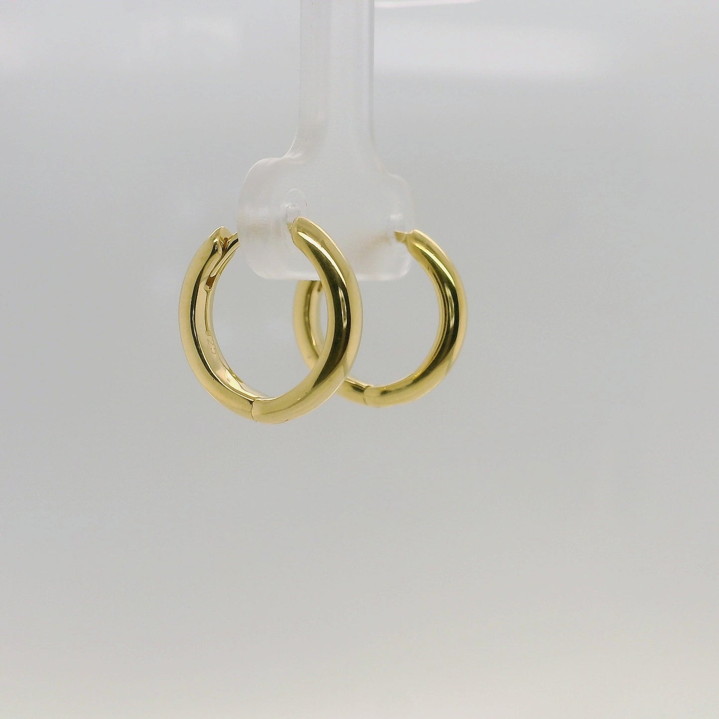 Gold Vermeil Hoop Earrings