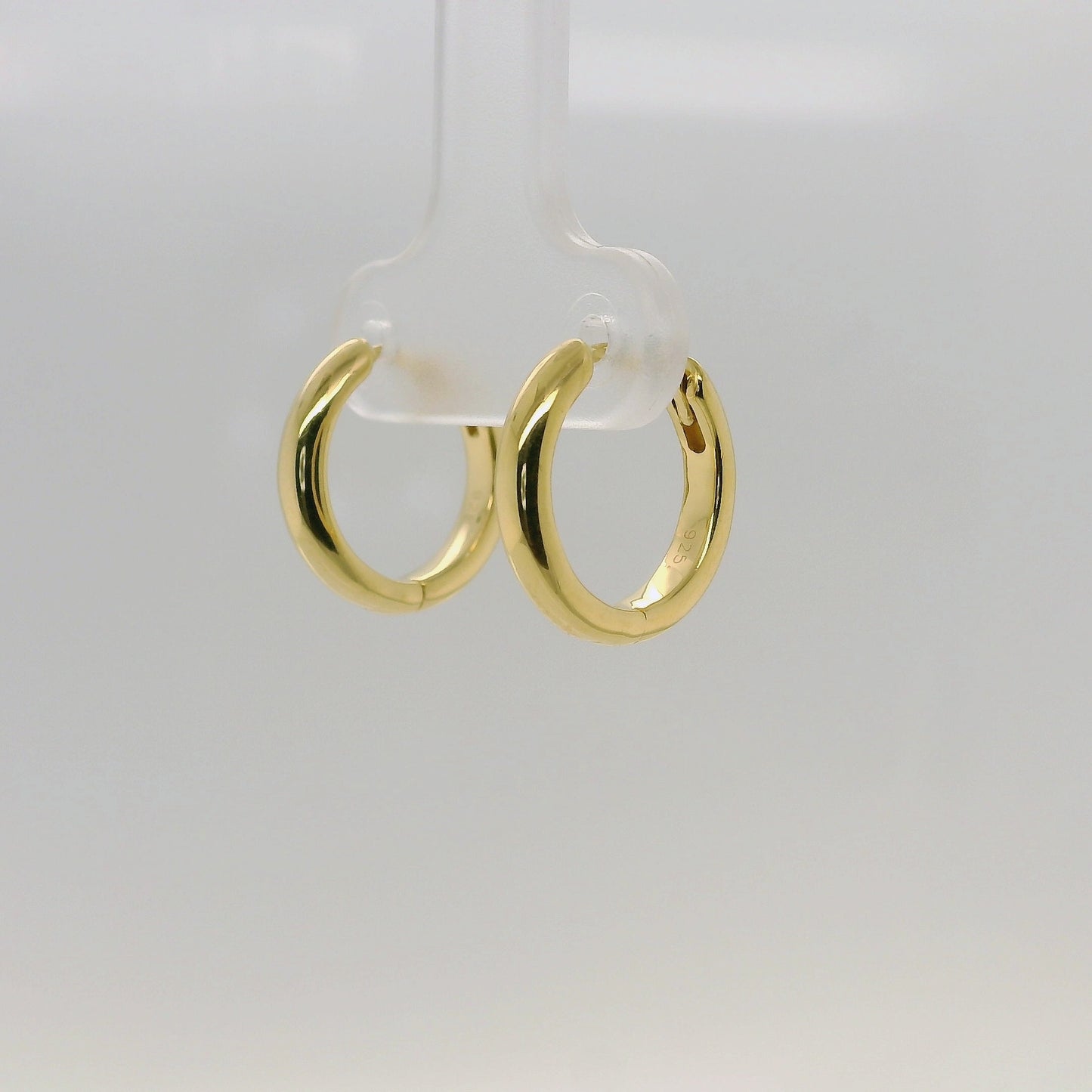 Gold Vermeil Hoop Earrings