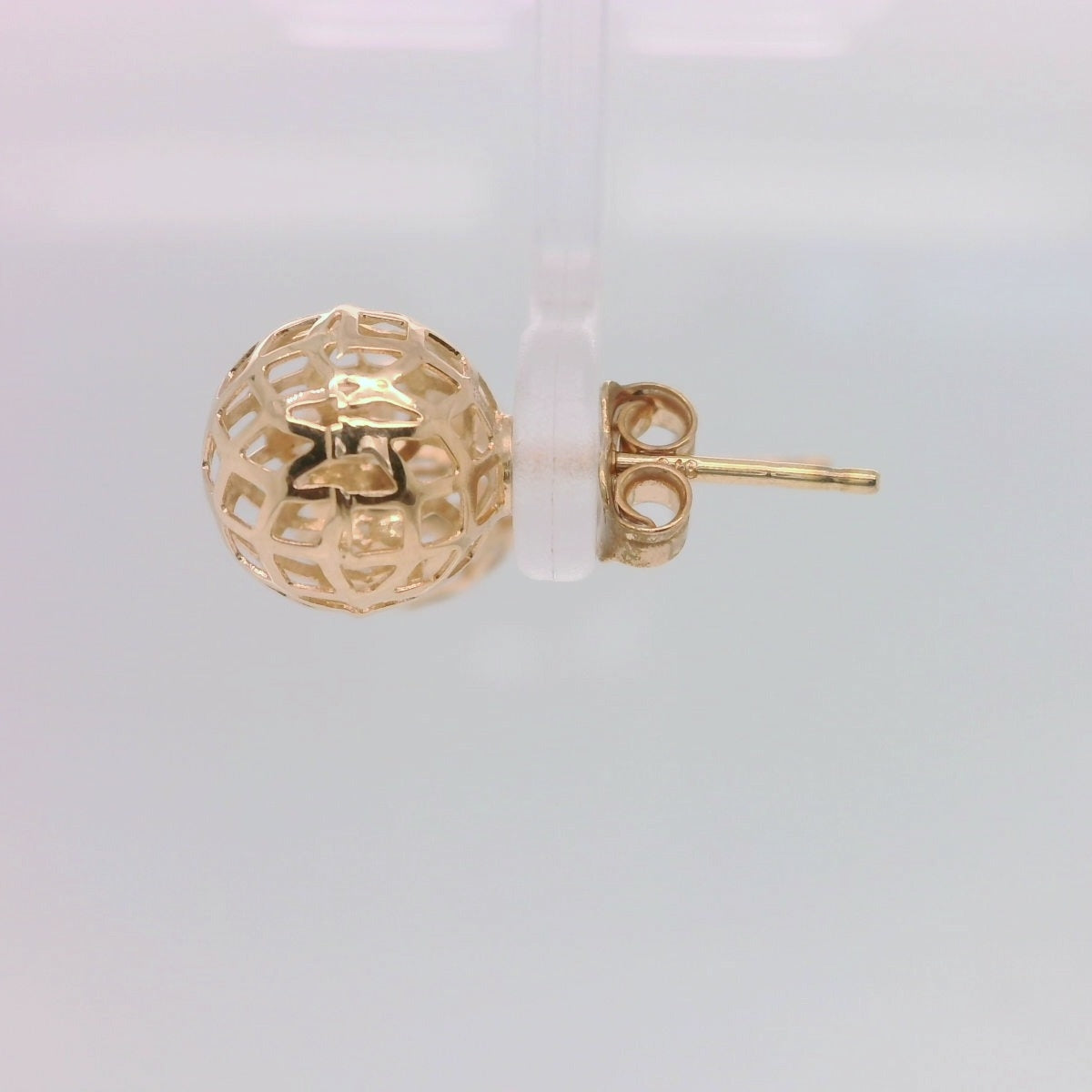 Rose Gold Filigree Studs