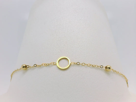 Bead & Circle Bracelet