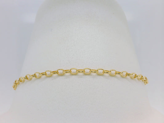 Oval Belcher Bracelet