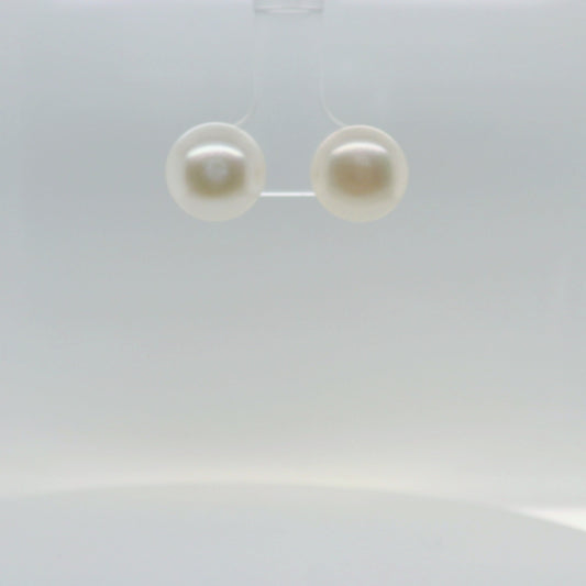 White Button Stud - 11mm