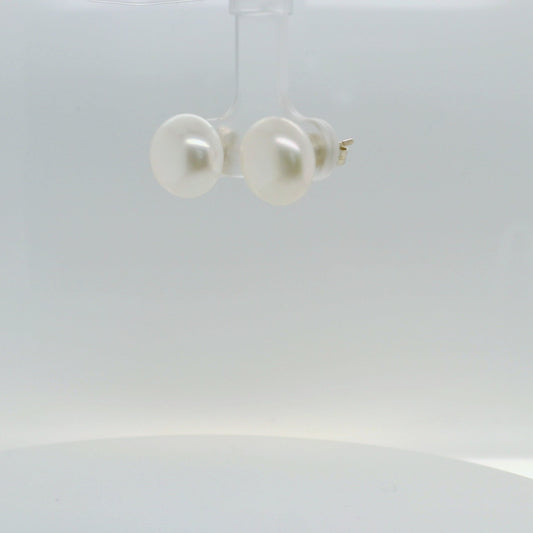 White Button Stud - 11mm