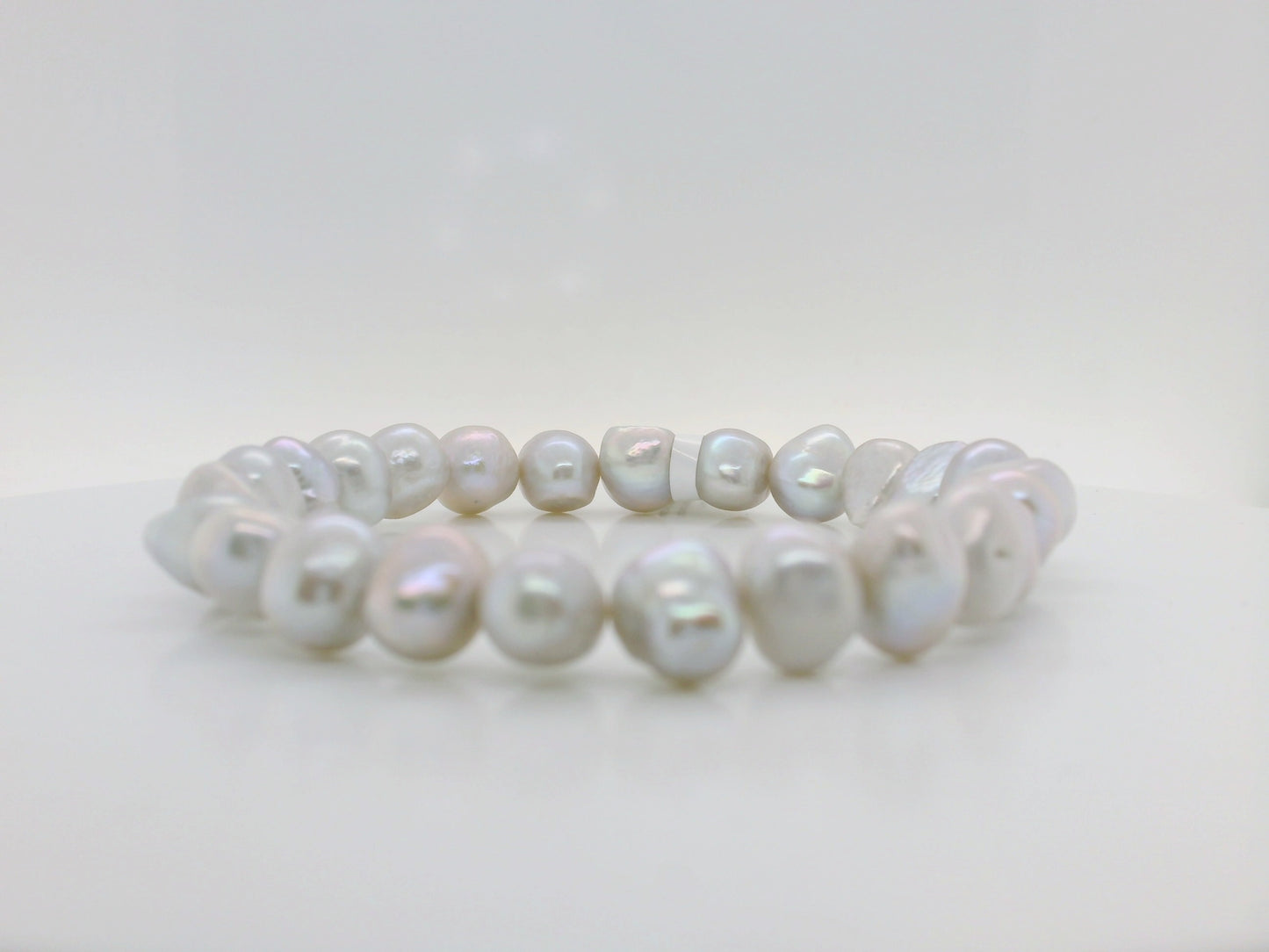 Grey Pearl Bracelet