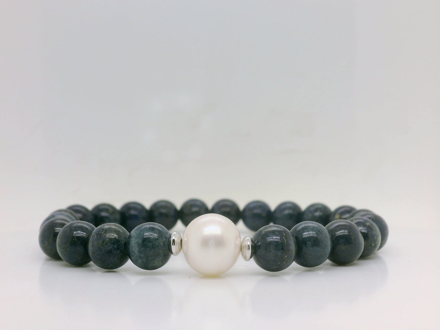 Lapis & Pearl Bracelet