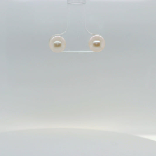 Round Pearl Studs 7-7.5mm