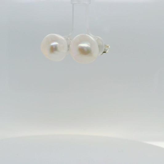 Baroque Pearl Studs 10-12mm