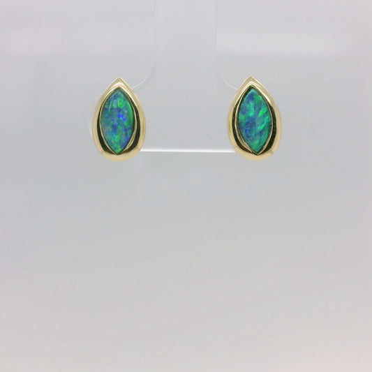 Opal Stud Earrings