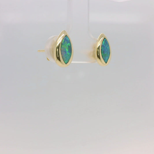 Opal Stud Earrings