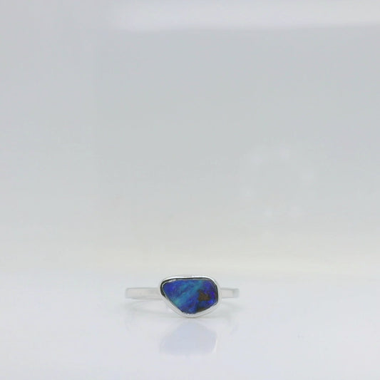 Boulder Opal Ring