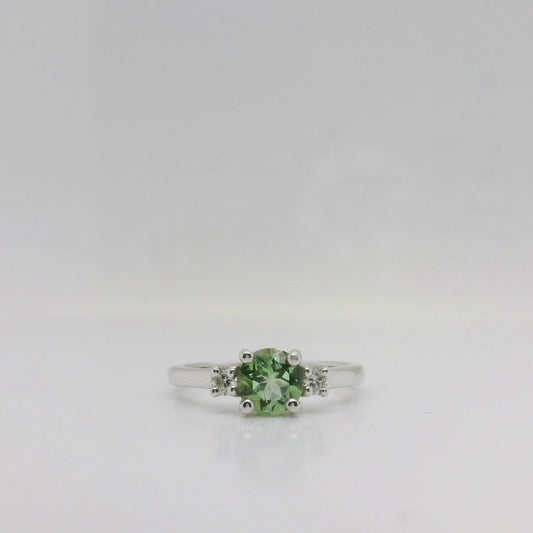 Seafoam Tourmaline Ring