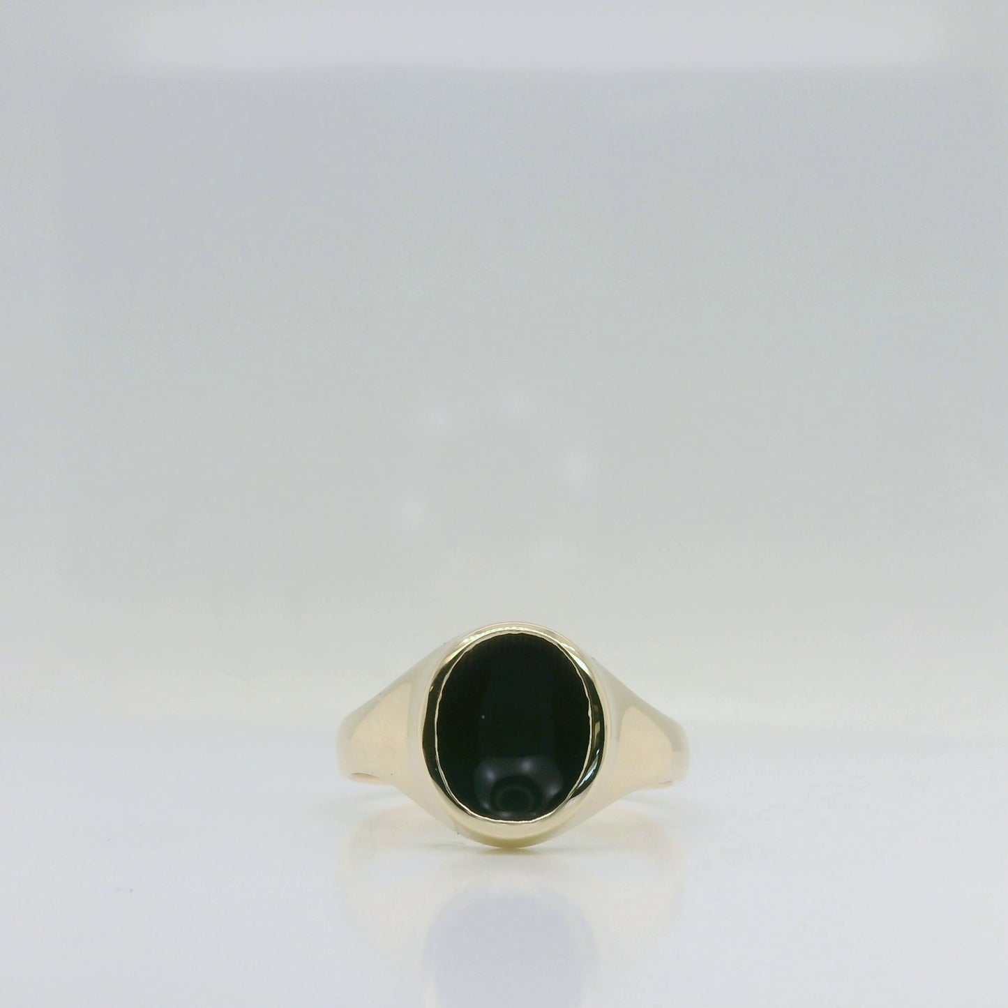Black Onyx Signet Ring