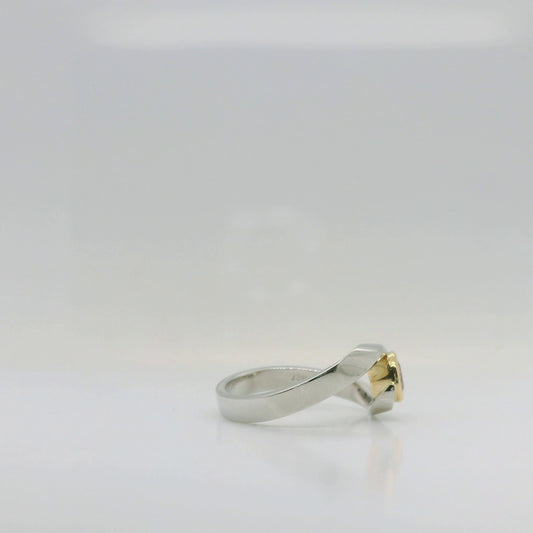 Padparadscha Sapphire Ring