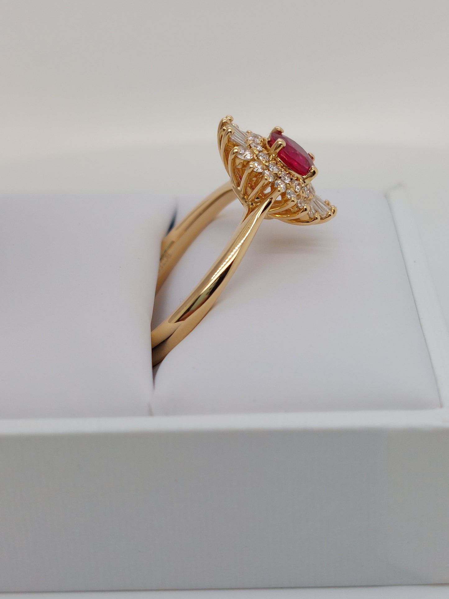 Ruby Cluster Ring