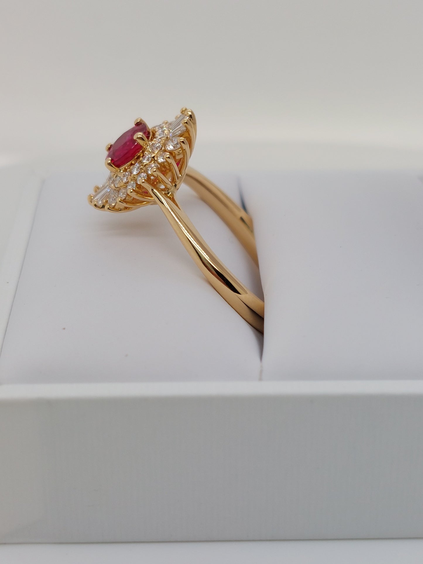 Ruby Cluster Ring