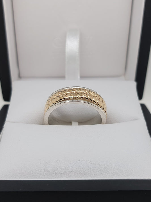 Gents Woven Ring