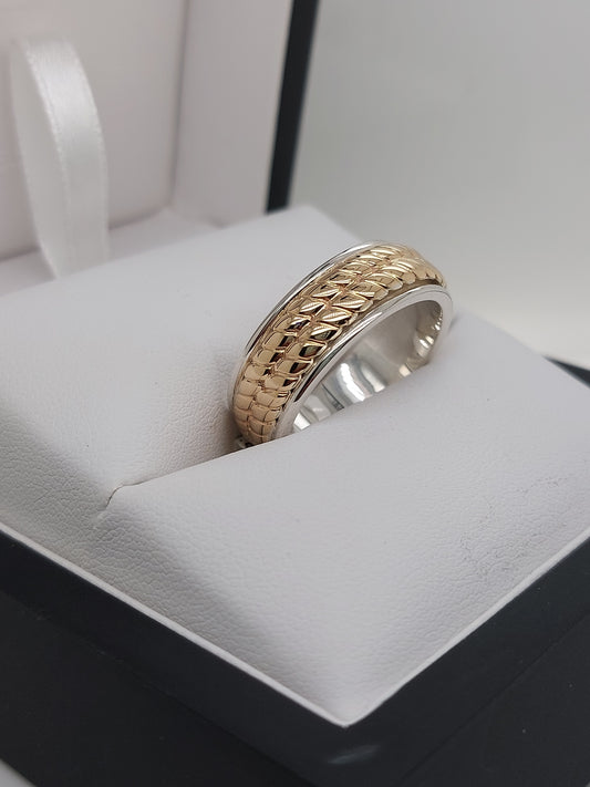 Gents Woven Ring