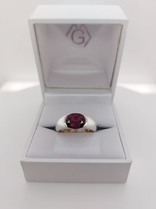 Grape Garnet Ring