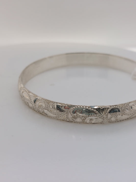 Hand Engraved Bangle